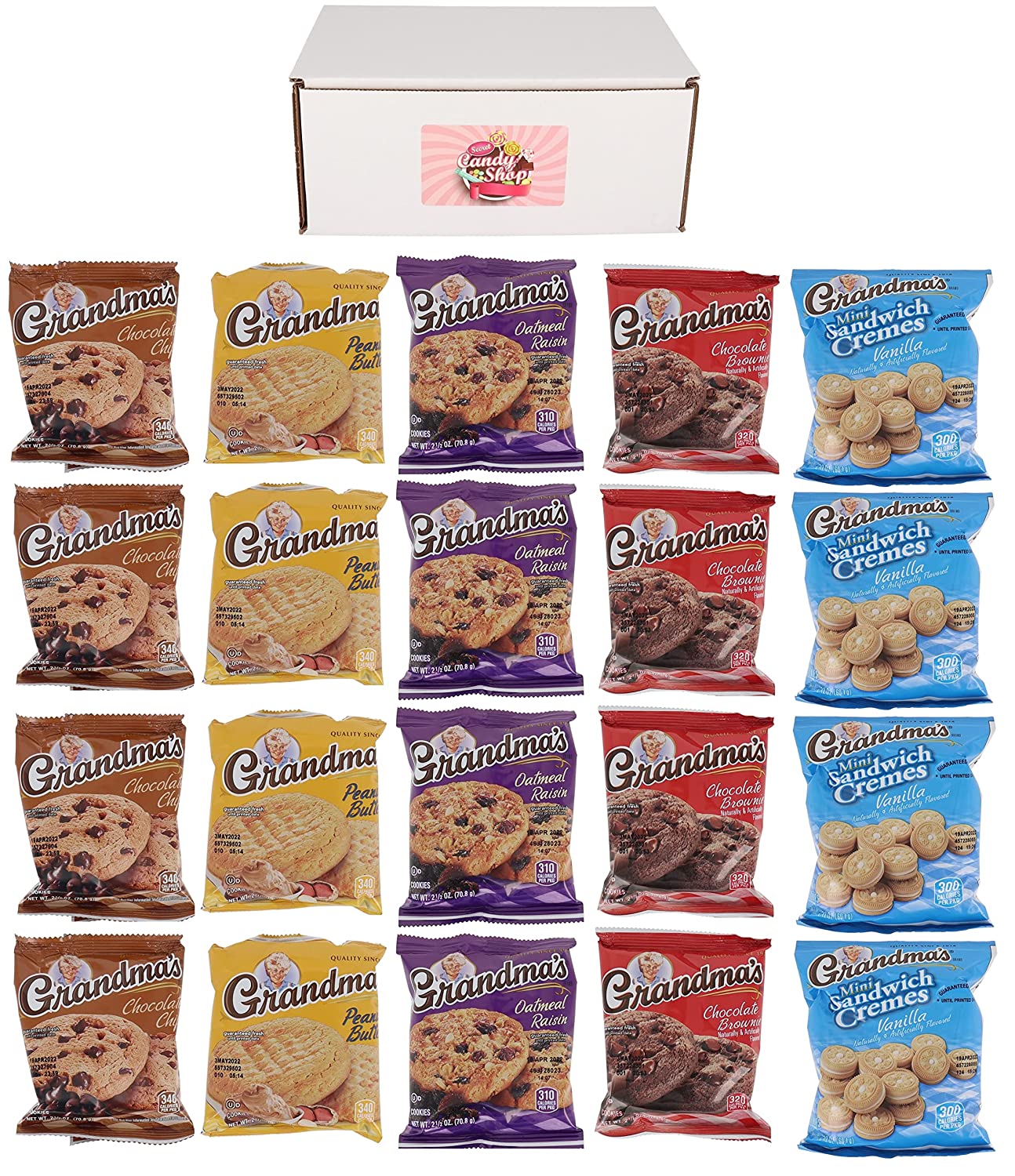 Grandma's Cookies In Box (Pack of 20)