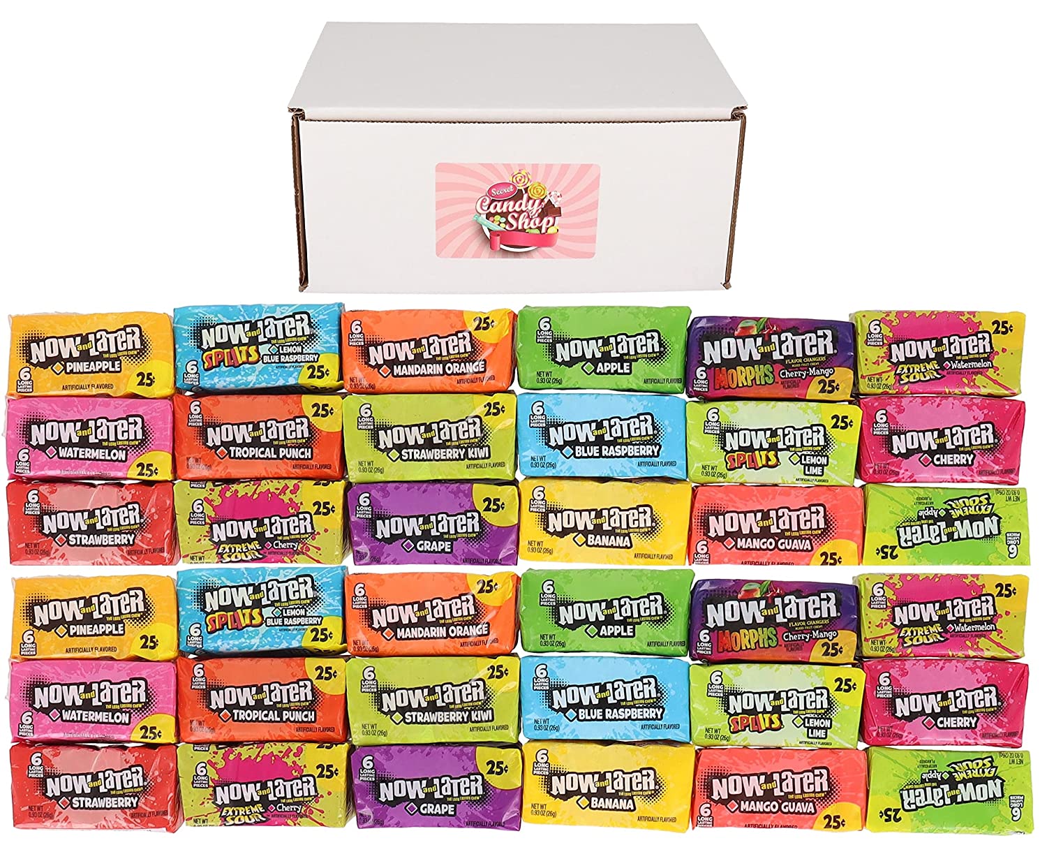 Now and later candy discount