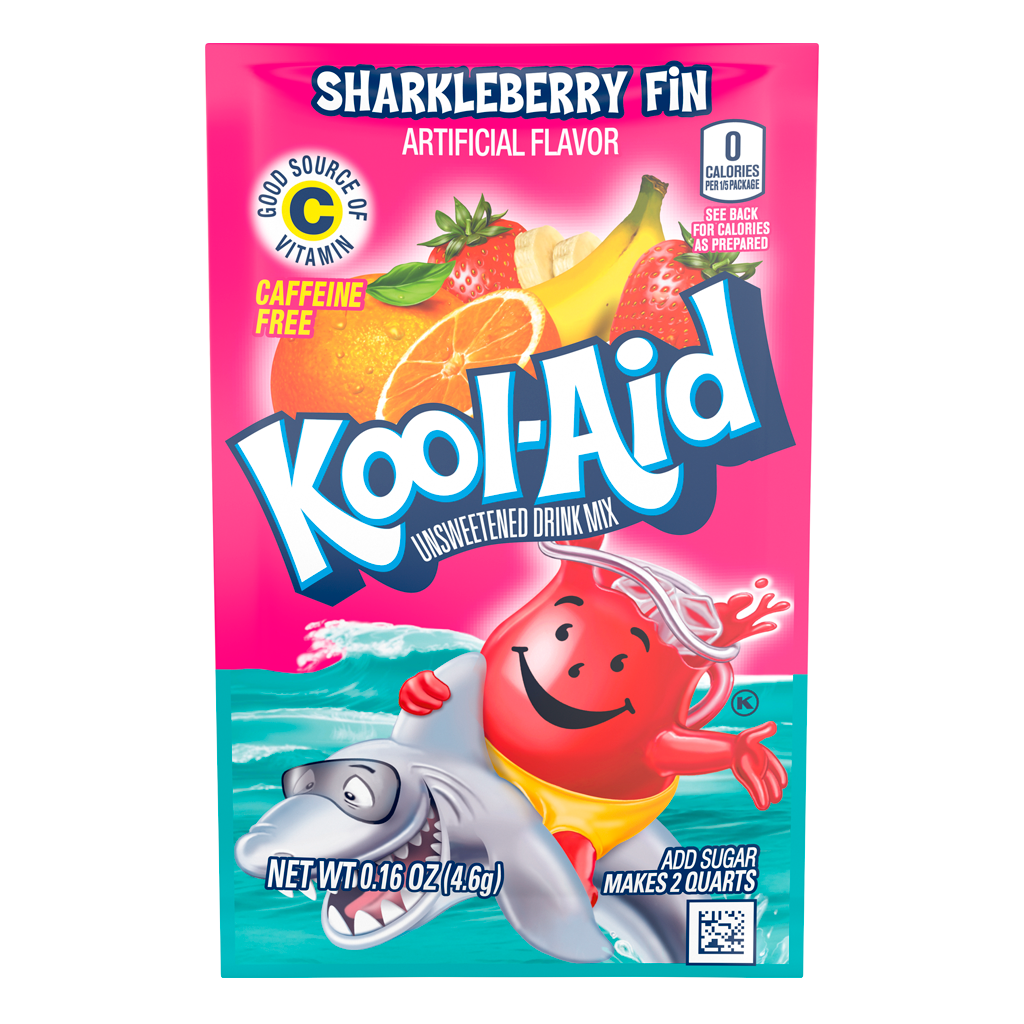 Kool-Aid Drink Mix - Sharkleberry Fin – Secret Candy Shop