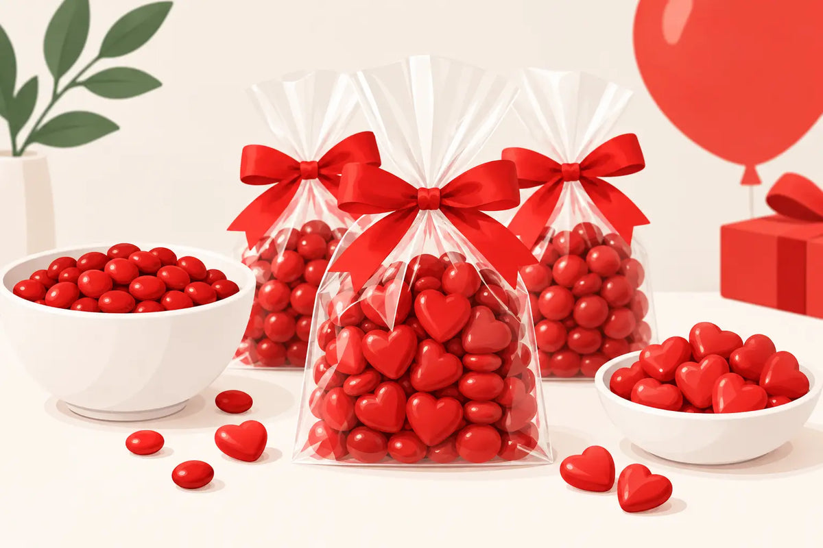 Red Candies for Party Favors That Guests Love