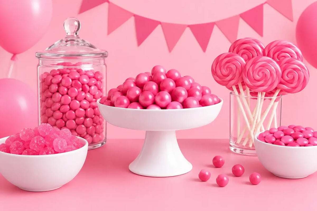 Single Color Candy for Parties That Really Pop