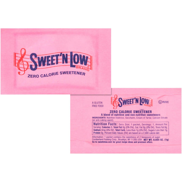 Sweet’N Low Zero Calorie Sweetener - 1 Gram Packets