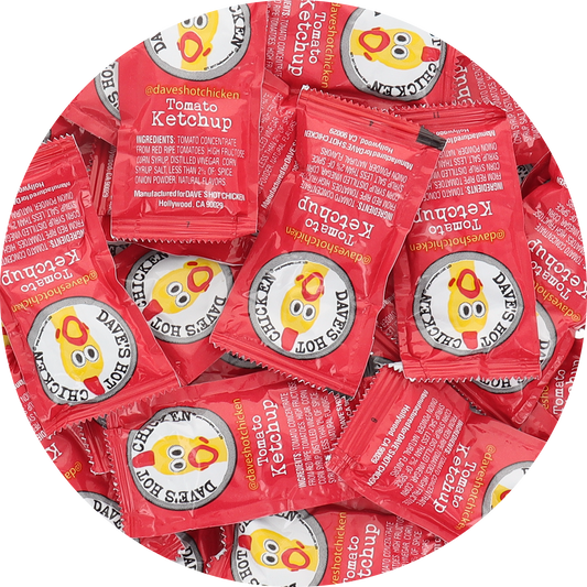 David’s Hot Chicken Tomato Ketchup – Single Serve Packets