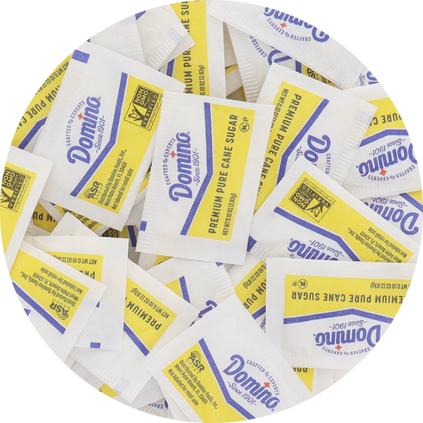 Domino Sugar  Single Serve Packets - 2.83g Each