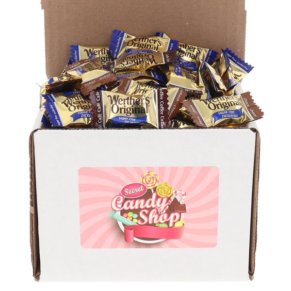 Werther's Original Sugar Free Hard Candy Mix (Caramel Coffee, Caramel Chocolate, Caramel)