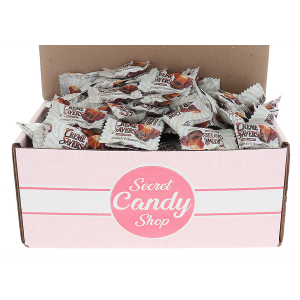 Creme Savers Hard Candy - Chocolate & Caramel Creme (Individually Wrapped)