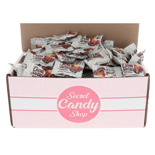 Creme Savers Hard Candy - Chocolate & Caramel Creme (Individually Wrapped)
