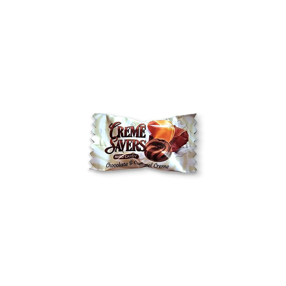 Creme Savers Hard Candy - Chocolate & Caramel Creme (Individually Wrapped)