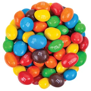 M&M Peanut & Milk Chocolate MIX Covered Candy Variety Bulk (Unwrapped) In Resealable Bag