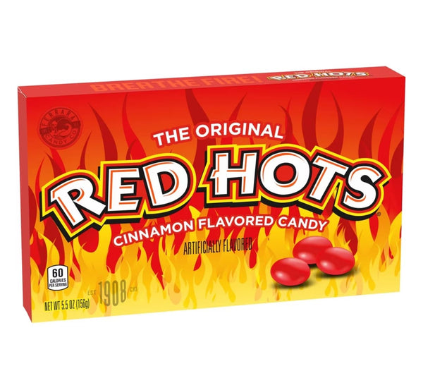Red Hots Cinnamon Candy Theater Box