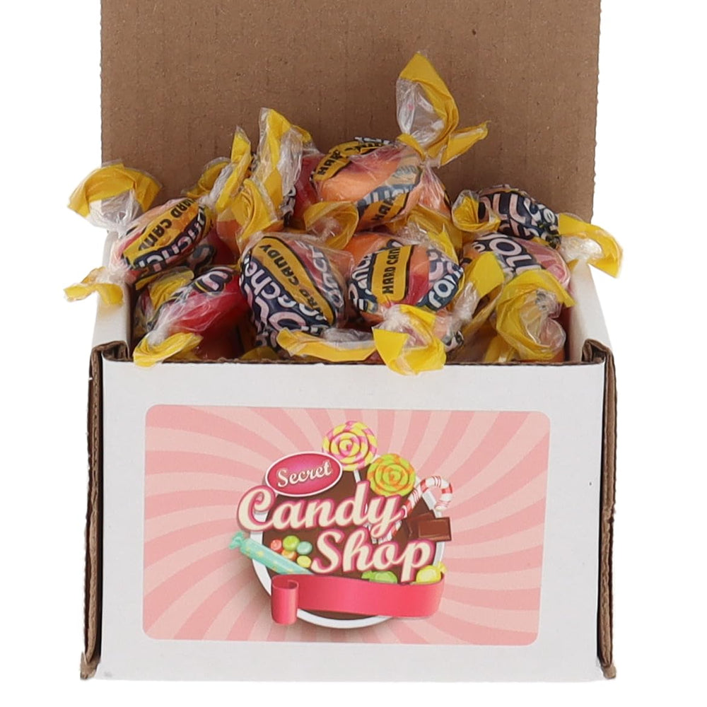 Jolly Rancher Hard Candy Bulk in Box (Individually Wrapped) (2 in 1 Orange Cherry)