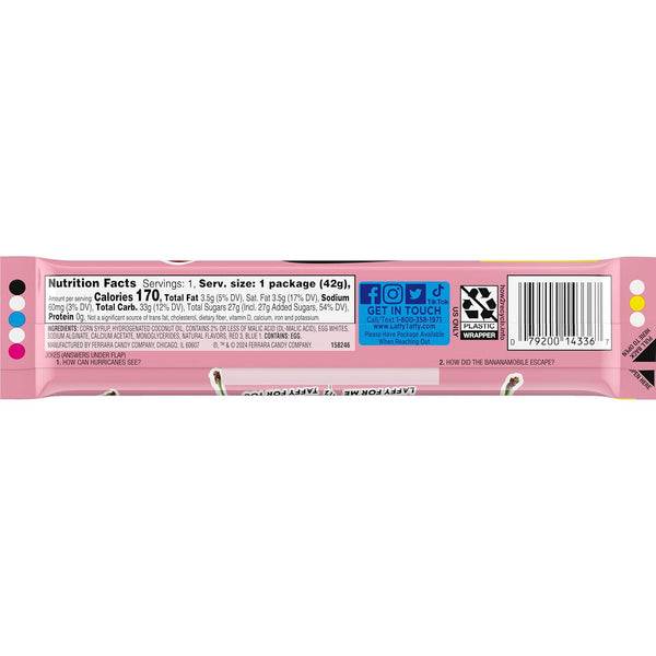 Laffy Taffy Stretchy & Tangy 1.5 oz Bars