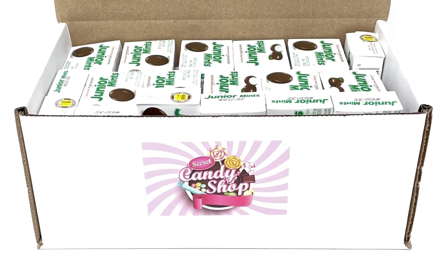 Secrets Mints Junior Mints Chocolate Candy Mini Boxes – Secret Candy Shop