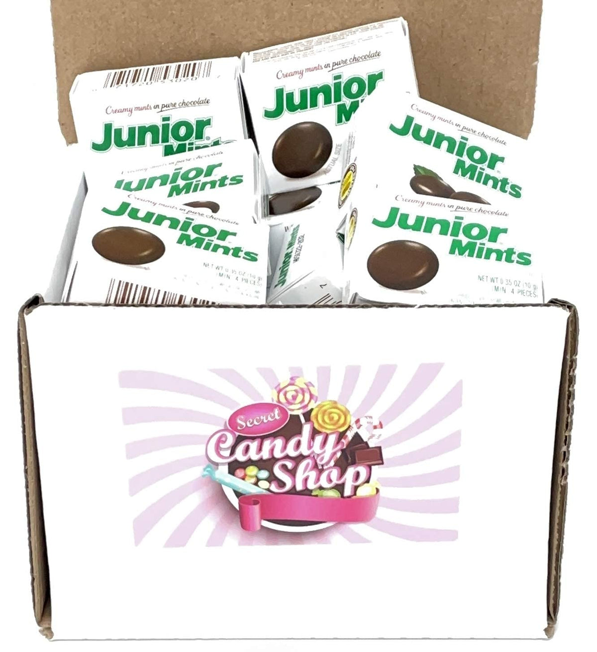 Mints Box Junior Mints Chocolate Candy Mini Boxes