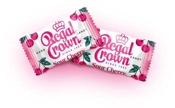 Regal Crown (Individually Wrapped) Sour Cherry Hard Candy