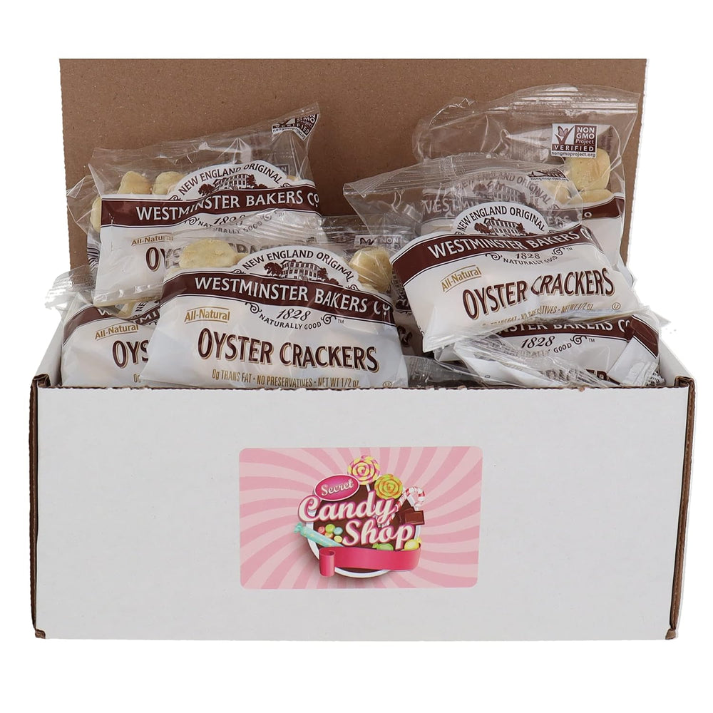 Westminster Bakers Oyster Crackers for Soup & Salad .5oz Bulk in Box