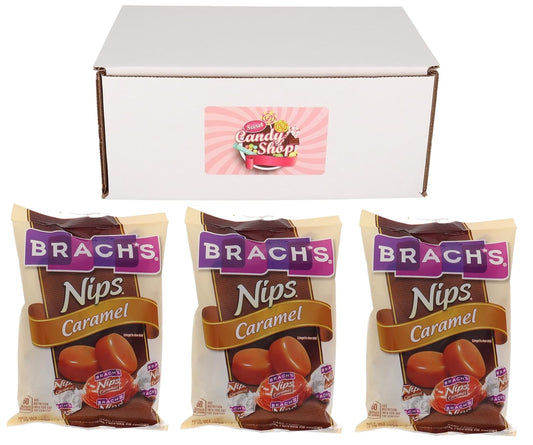 Nips Hard Candy (Caramel) Peg Bags