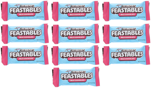 MR Beast Feastables Snack Size Milk Chocolate Bars .42oz
