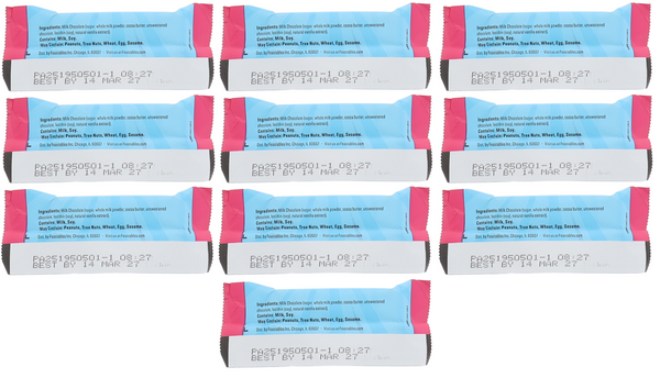 MR Beast Feastables Snack Size Milk Chocolate Bars .42oz