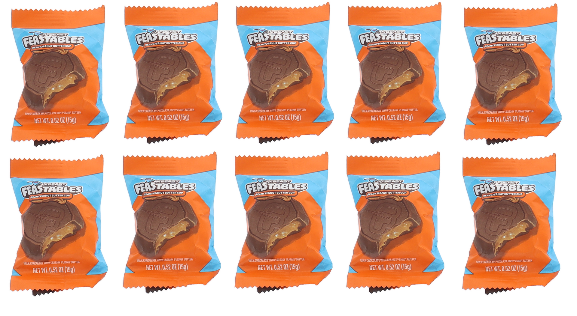 MR Beast Feastables Creamy Peanut Butter Cup .52oz