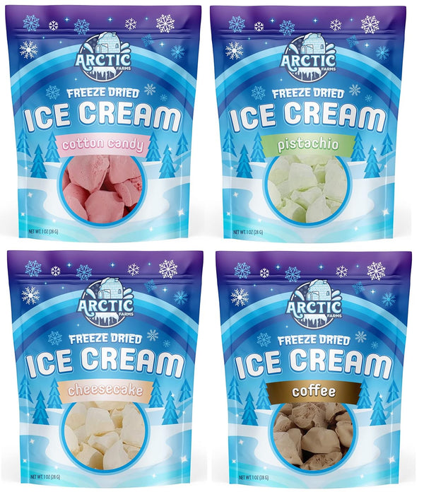 Arctic Farms- Freeze Dried Ice Cream Bundle (1oz Bags)