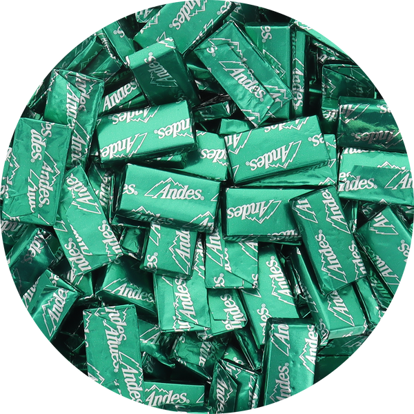 Andes Crème de Menthe Mints Bulk (Individually Wrapped)