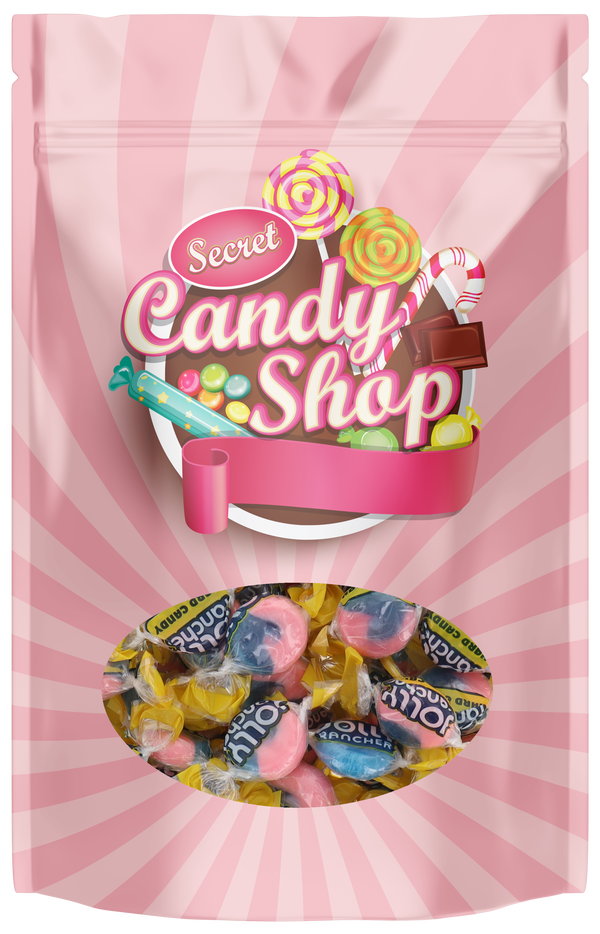 Jolly Rancher Hard Candy Bulk in Box (Individually Wrapped) (2 in 1 Blue Raspberry Watermelon)