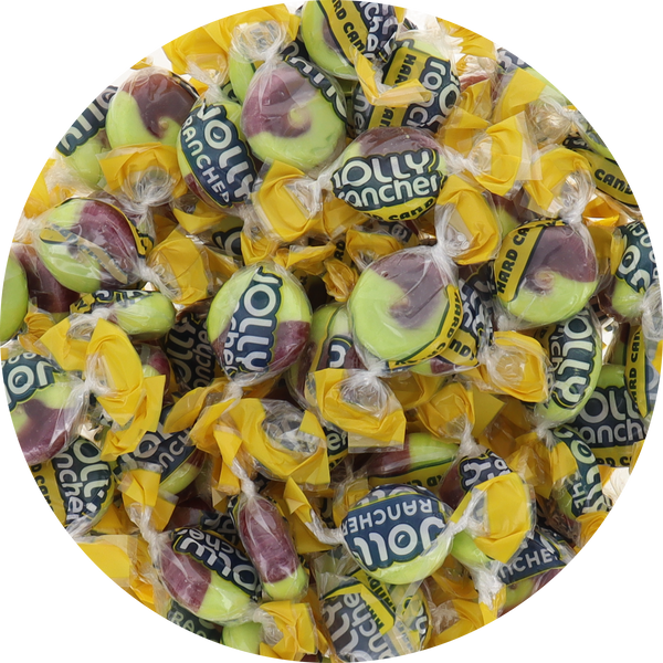Jolly Rancher Hard Candy Bulk in Box (Individually Wrapped) (2 in 1 Grape/Green Apple)