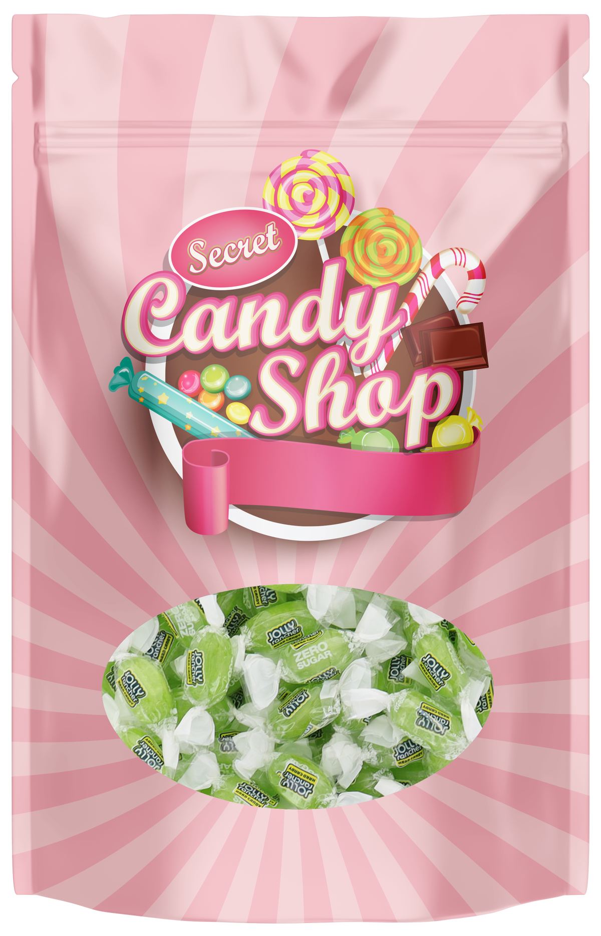 Jolly Rancher Hard Candy Green Apple (Sugar Free) at OneFlavorCandy ...