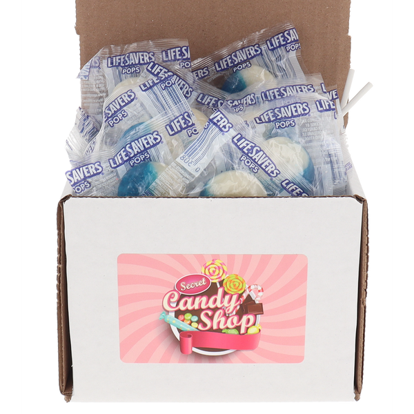 Life Savers Swirled Lollipops - Blueberry & Vanilla (Individually wrapped)