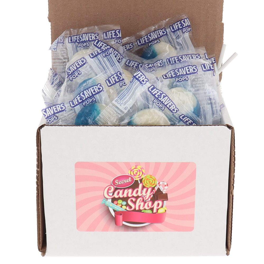 Life Savers Swirled Lollipops - Blueberry & Vanilla (Individually wrapped)