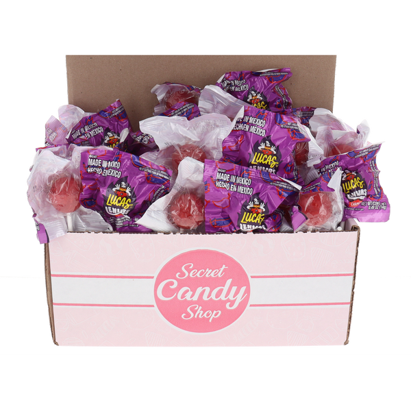 Lucas Lenwas Chamoy Lollipops (Individually Wrapped)