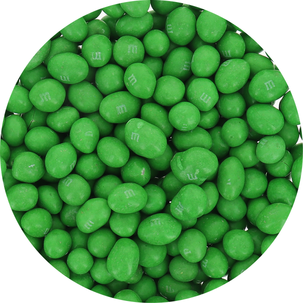 M&M Peanut Chocolate Covered Candy Bulk (Unwrapped) In One Color