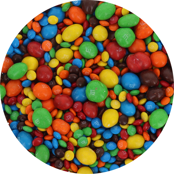 M&M Peanut & Milk Chocolate MIX Covered Candy Variety Bulk (Unwrapped) In Resealable Bag