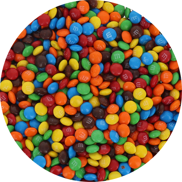 M&M Mini Milk Chocolate Candy Bulk (Unwrapped) In Resealable Bag Bulk