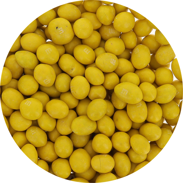 M&M Peanut Chocolate Covered Candy Bulk (Unwrapped) In One Color