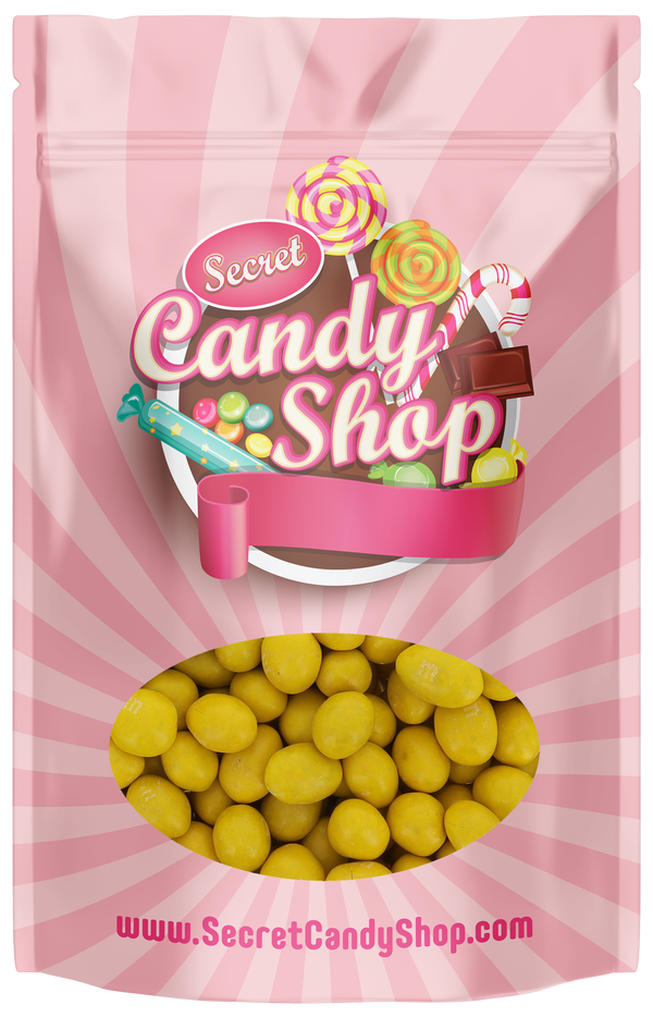 M&M Peanut Chocolate Covered Candy Bulk (Unwrapped) In One Color