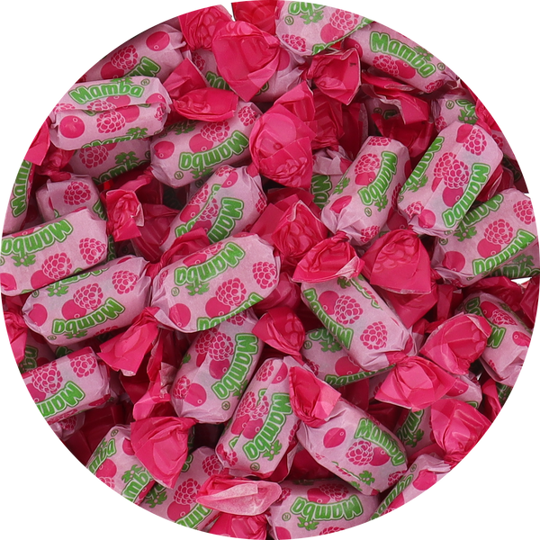 Mamba Fruit Chews – Raspberry Cranberry Flavor (Individually Wrapped)