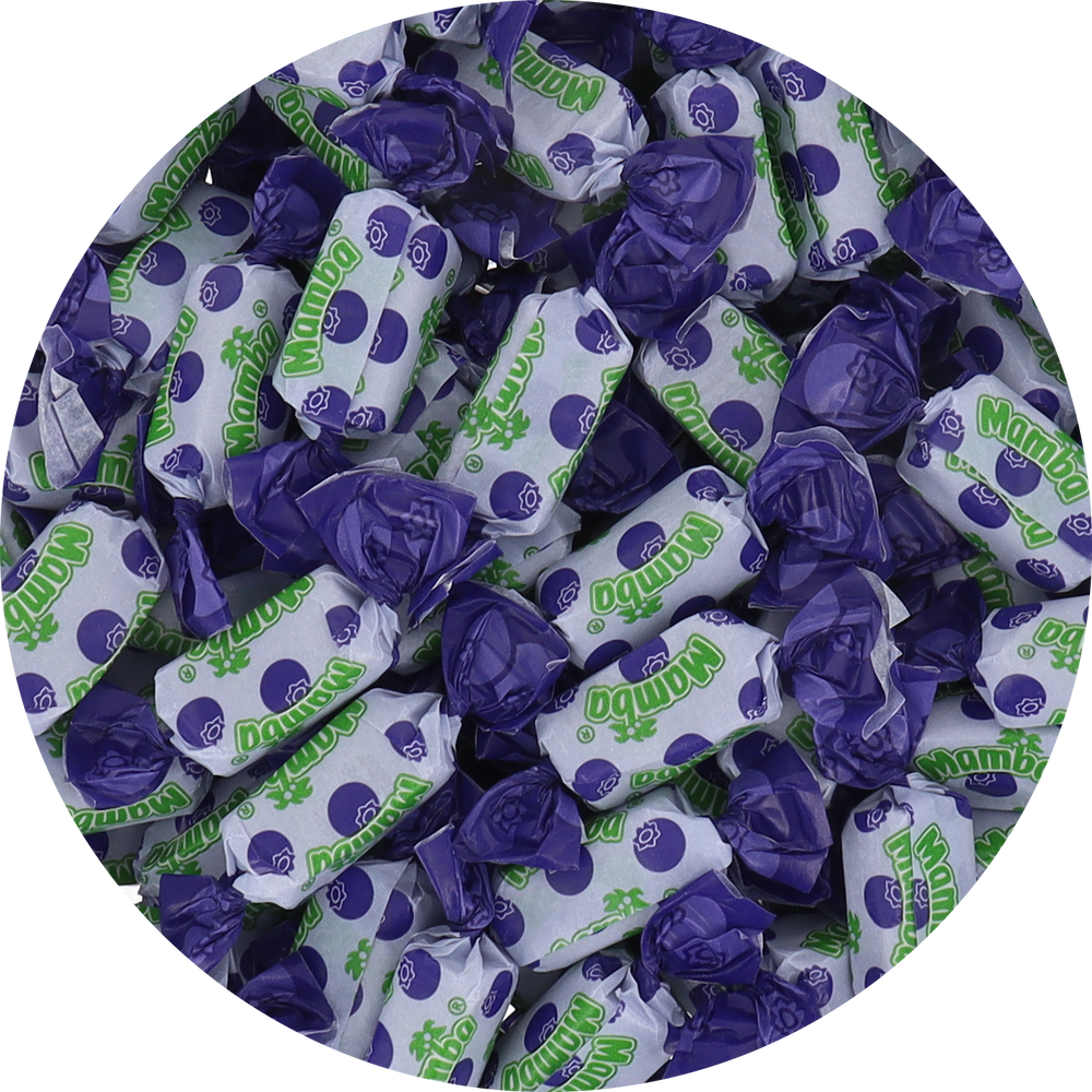 Mamba Fruit Chews – Blueberry Flavor (Individually Wrapped)