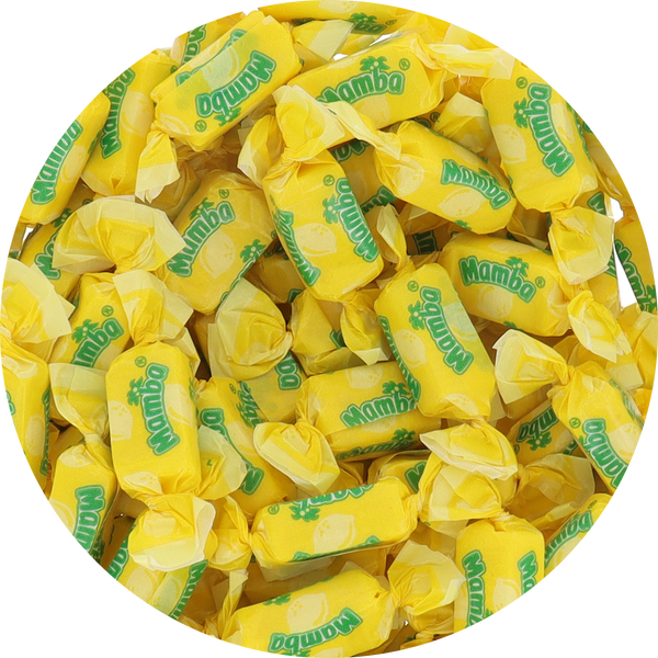 Mamba Fruit Chews – Lemon Flavor (Individually Wrapped)