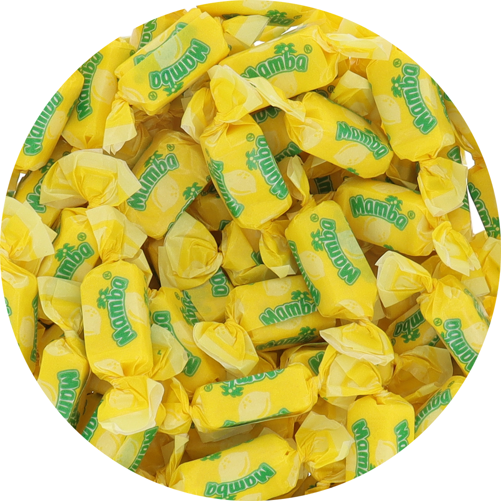 Mamba Fruit Chews – Lemon Flavor (Individually Wrapped)