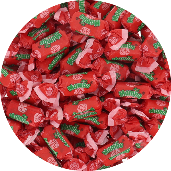 Mamba Fruit Chews – Strawberry Flavor (Individually Wrapped)