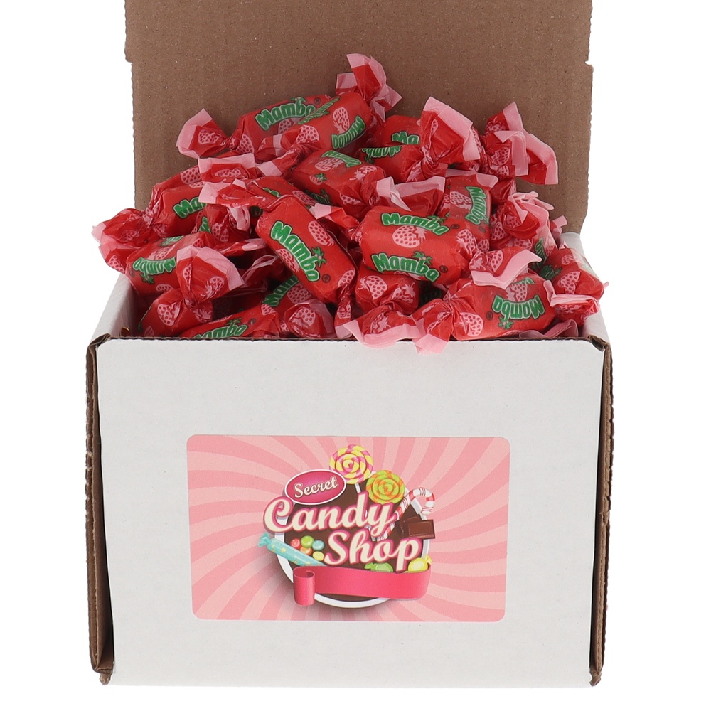 Mamba Fruit Chews – Strawberry Flavor (Individually Wrapped)
