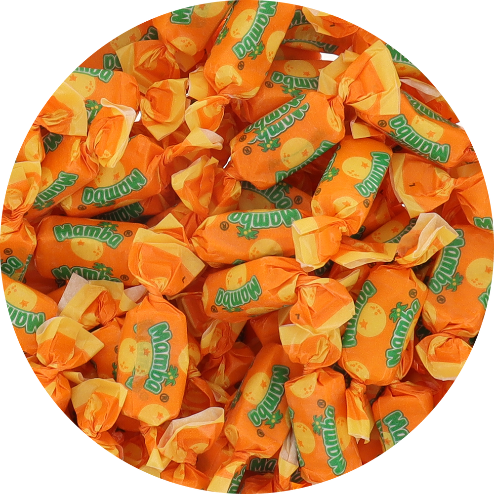 Mamba Fruit Chews – Orange Flavor (Individually Wrapped)