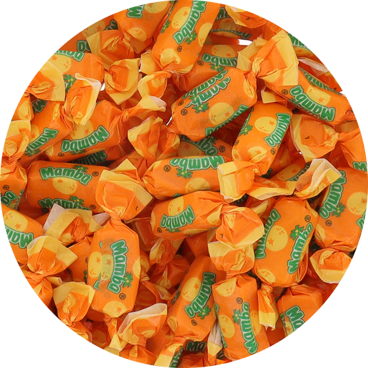Mamba Fruit Chews – Orange Flavor (Individually Wrapped)