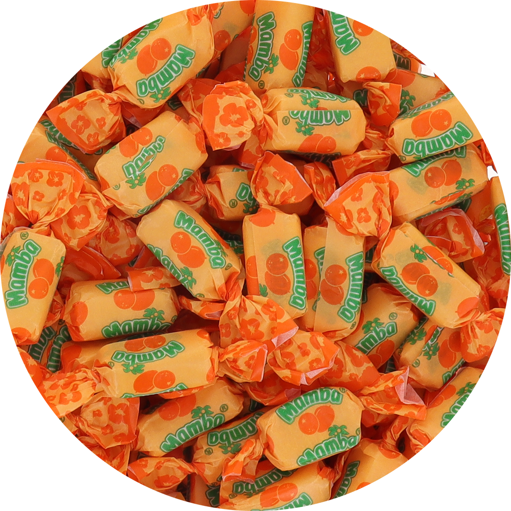 Mamba Fruit Chews – Mango Orange Flavor (Individually Wrapped)