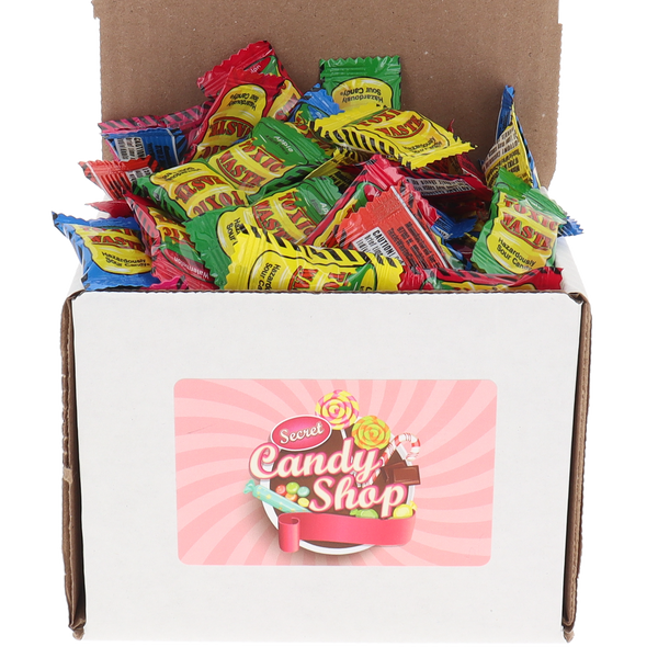 Toxic Waste Hazardously Sour Assorted Candy (Individually Wrapped) Bulk