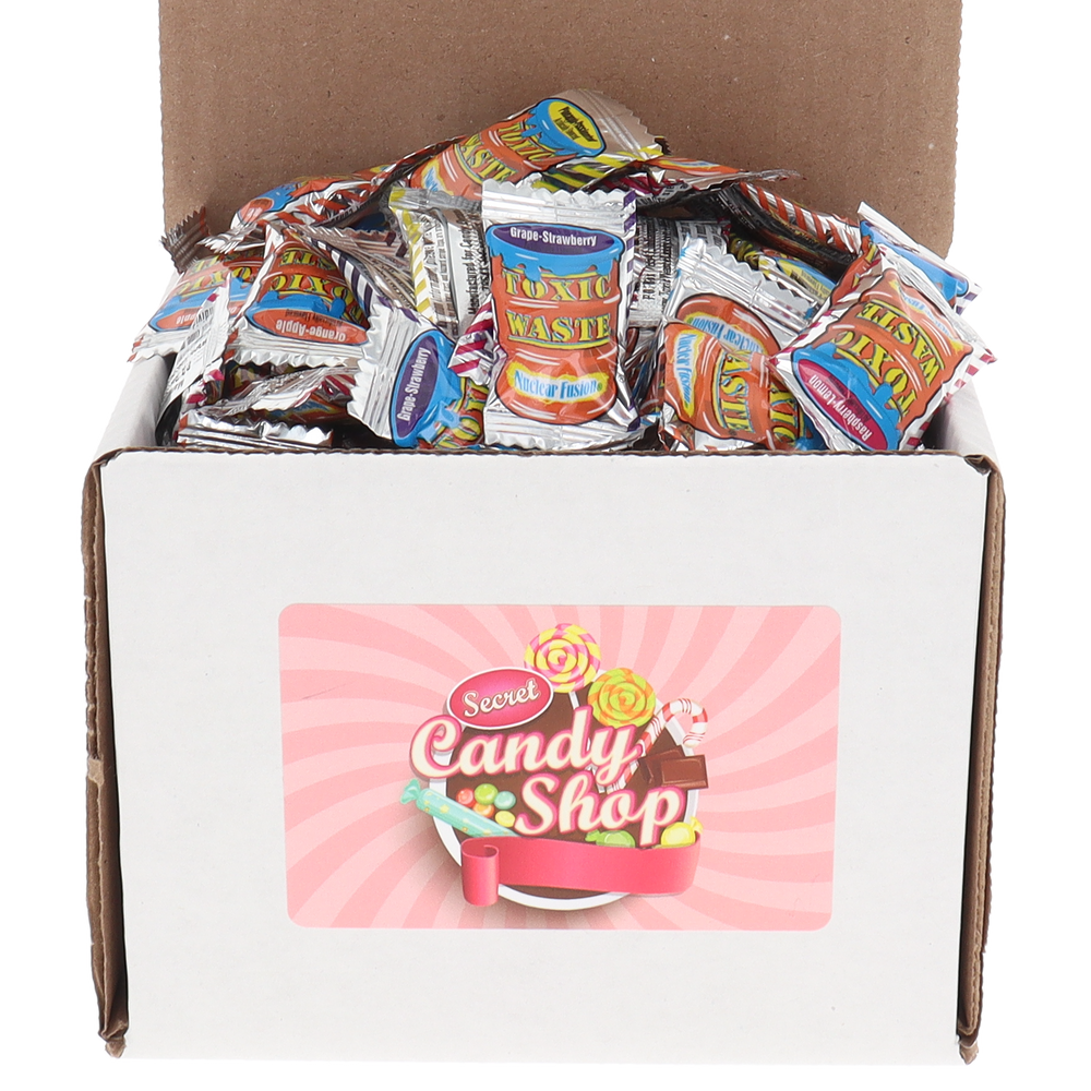 Toxic Waste Nuclear Fusion Sour Candy (Individually Wrapped) Bulk