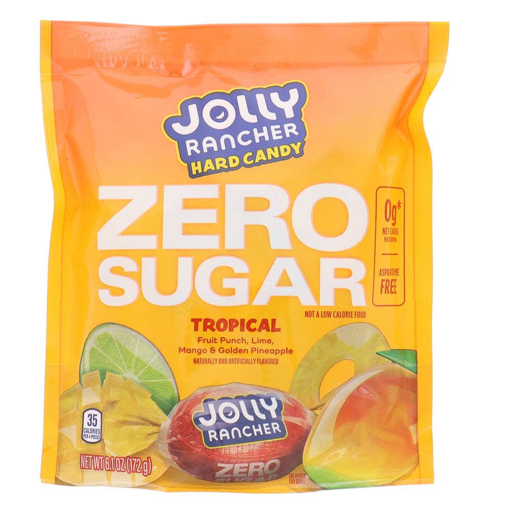Jolly Rancher Zero Sugar Free Hard Candy Tropical