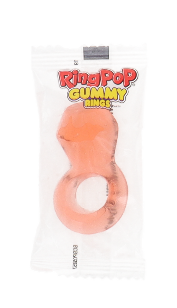 Ring Pop Gummy Rings Candy (Individually Wrapped) - 4 Flavors Bulk in Box